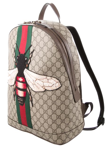 gucci backpack bumblebee|gucci bee backpack price.